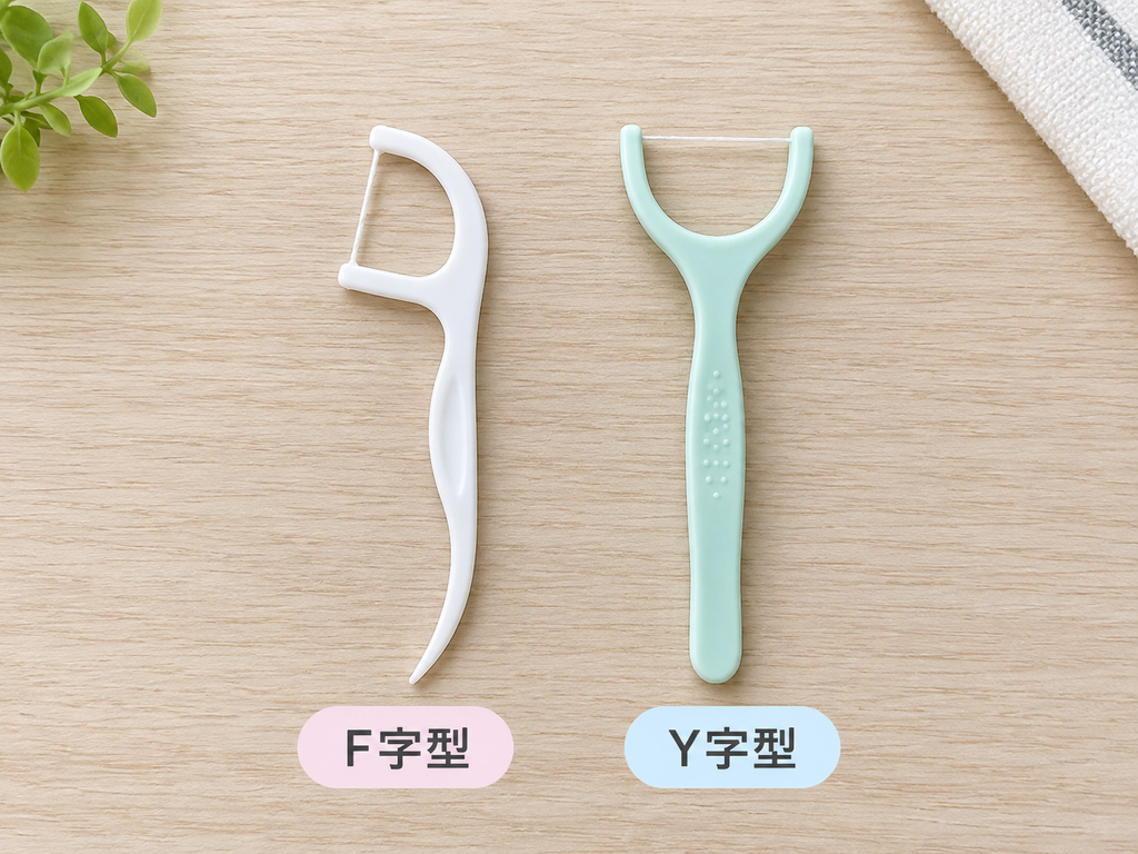 デンタルフロスの道具を変える｜F字型をやめて、Y字型ホルダーにする
